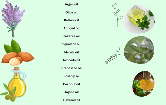 types of face oils 