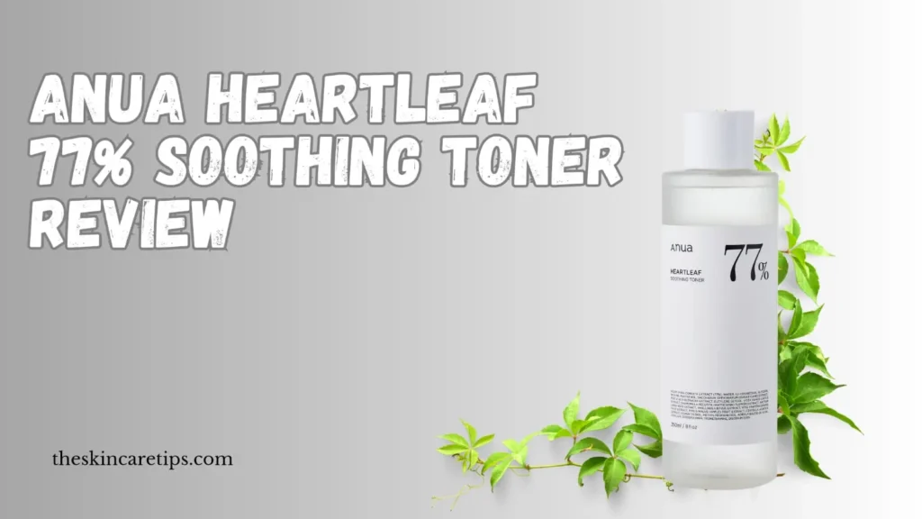 anua heartleaf 77% soothing toner