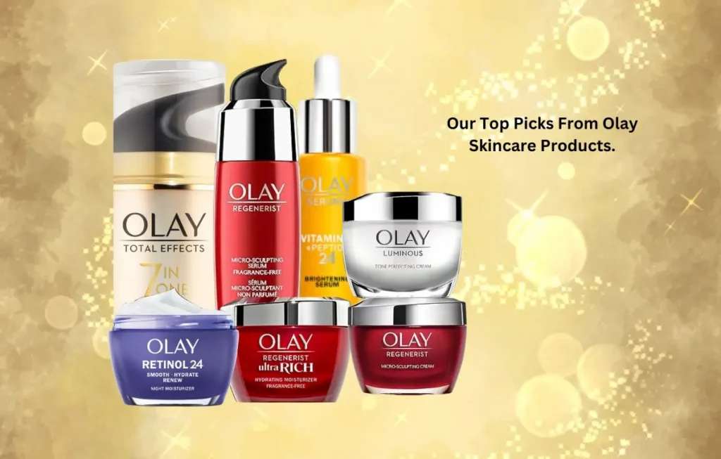 olay skincare products.