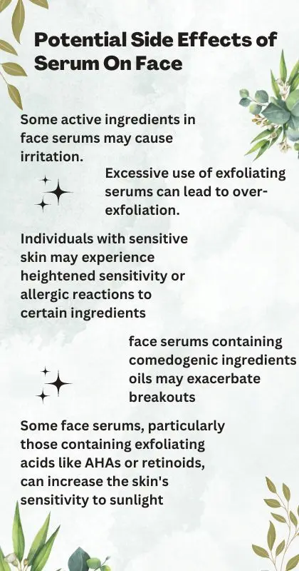 Potential Side Effects of Serum On Face