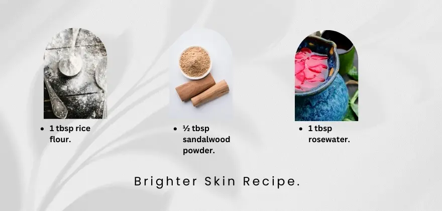 Brighter Skin Recipe.