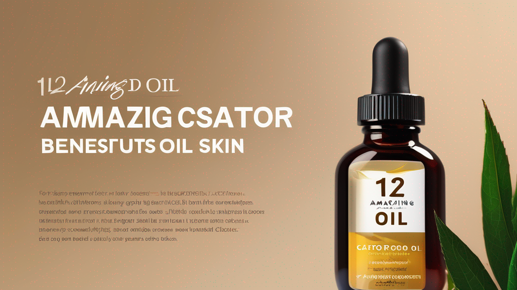 12 Amazing Castor Oil Benefits For Skin | Castor Oil Benefits And Uses.