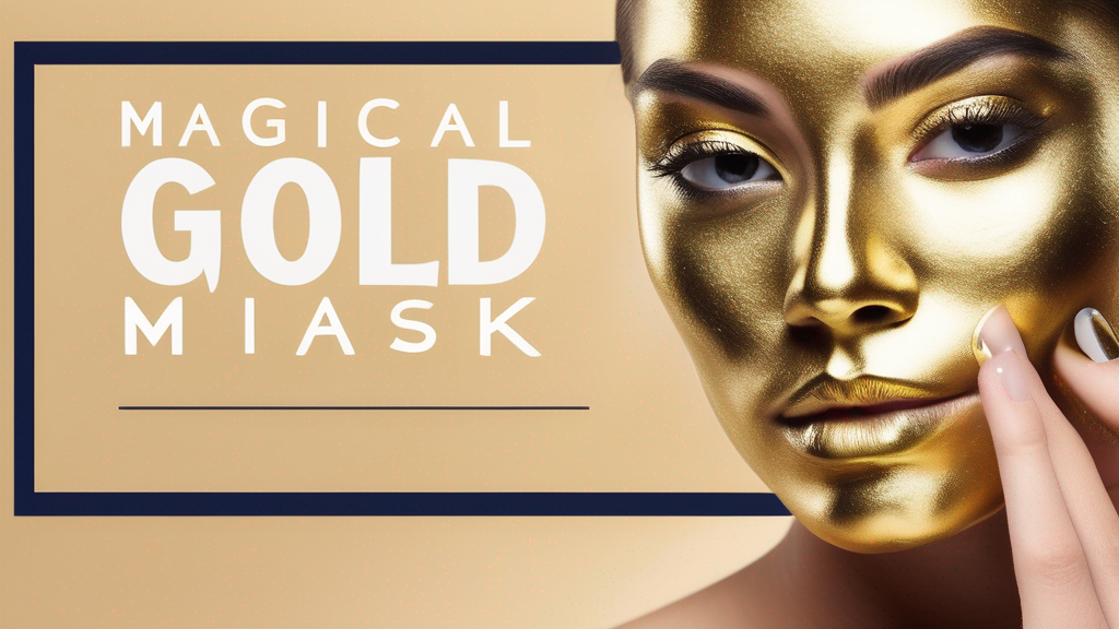 Magical DIY Gold Face Mask Recipe: A Must-Try for Glowing Skin